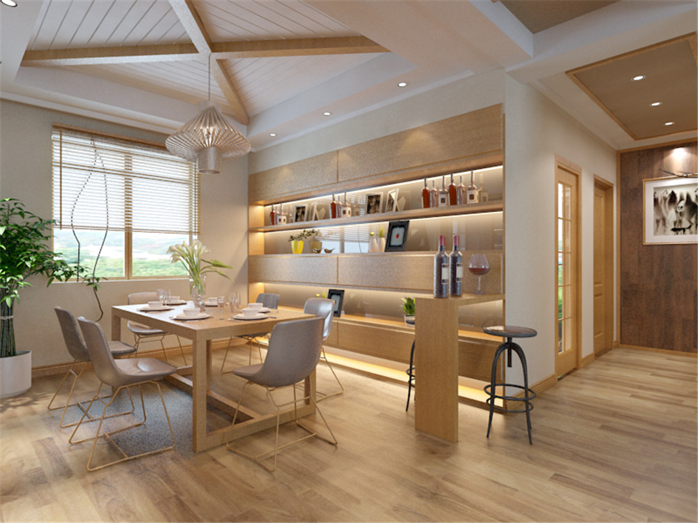 龍湖九里晴川-現(xiàn)代簡約-臥室設計效果圖