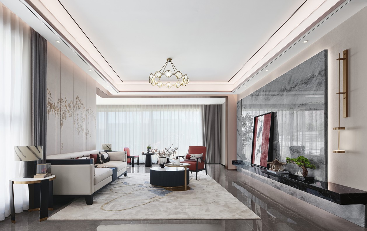 龍湖九里晴川-現(xiàn)代簡約-臥室設(shè)計效果圖